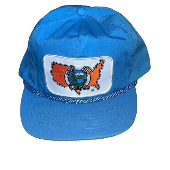 Vintage Campers of America United States Travel Patch Hat - Picture 1 of 9